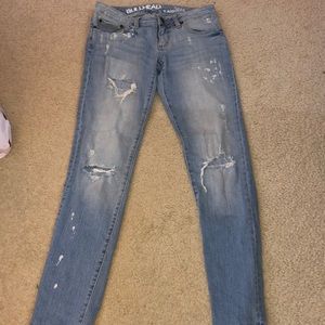 Cute Distressed Jeans!